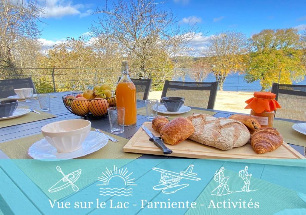 Villa Le Menhir 4 Ch Au Bord Du Lac Et Terrasse Villefranche-de-Panat 외부 사진